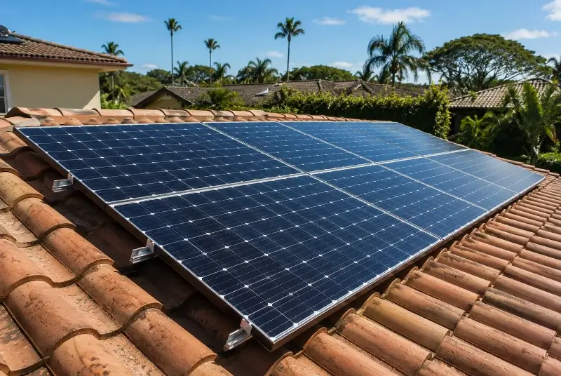 Installation de panneaux solaires à Jouqueviel