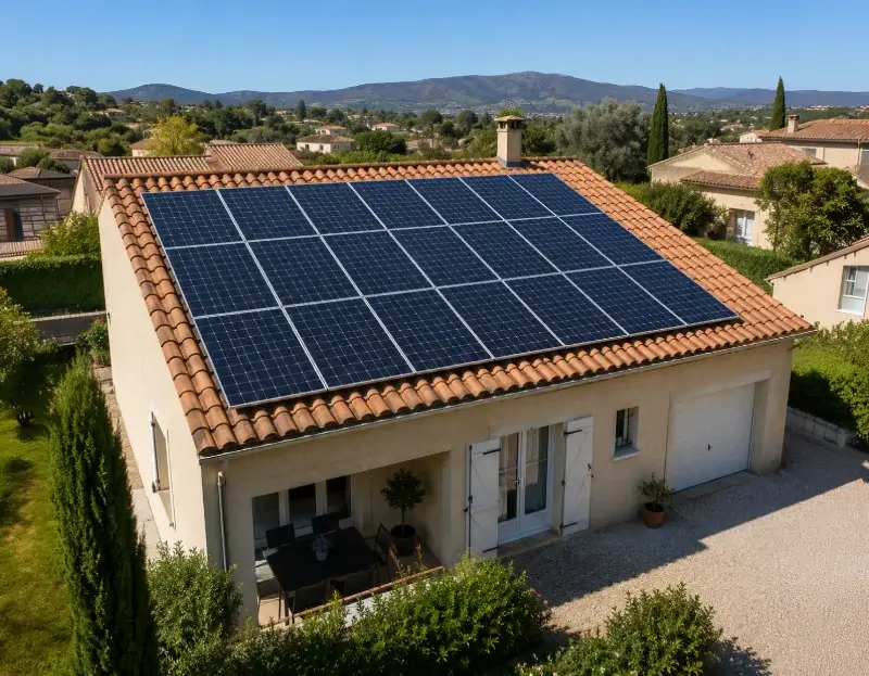 Prime à l'autoconsommation panneaux solaires Jouqueviel — aide financière de l'État